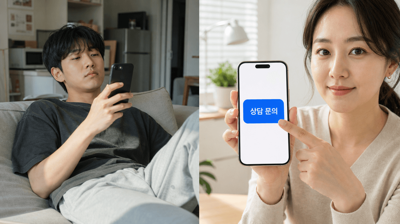 같은 광고를 보는 두 사람, 클릭만 하는 사람과 구매하는 사람의 차이