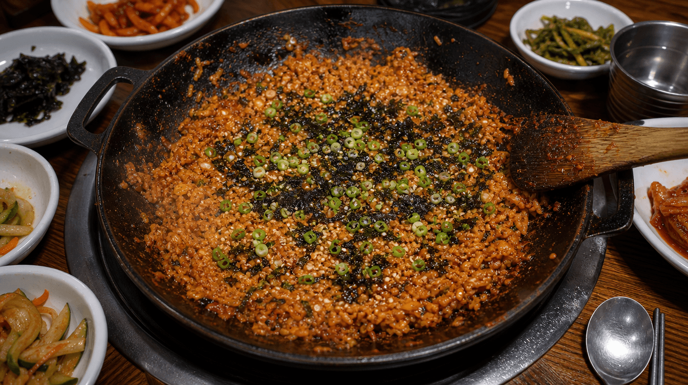 갈비찜 남은 양념으로 볶은 볶음밥
